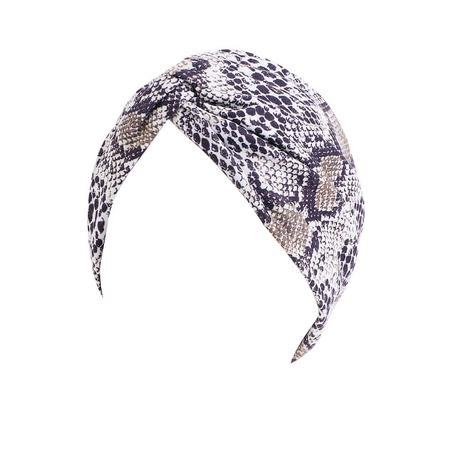 Qarigey Envolturas para la cabeza para mujeres Elasticidad Estilos bohemios Headwrap Plisado Skullcap Ropa Accesorios Regalos Quimioterapia Tipo 13 Type3 NO3 Qarigey AP008897-13