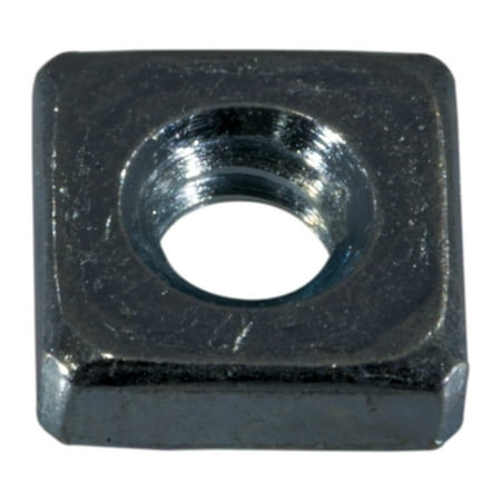 

#10-24 Zinc Plated Steel Coarse Thread Square Nuts (36 pcs.)