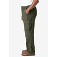 thumbnail image 2 of KingSize Men's Big & Tall Knockarounds Full-Elastic Waist Cargo Pants, 2 of 5