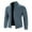 Blue, variant on asdoklhq Sweaters for Women Clearance $5.00,Mens Winter Turtleneck Zipper Long Sleeve Knitted Sweater Top Outwear Coat