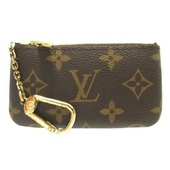 Pre-Owned Louis Vuitton Monogram Pochette Cle M62650, made in 2025, brown, coin... (Good)