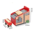 thumbnail image 5 of Wooden Train Track, Lumberyard Scene Accessories, Loading Machine, Children's Toys, 5 of 5