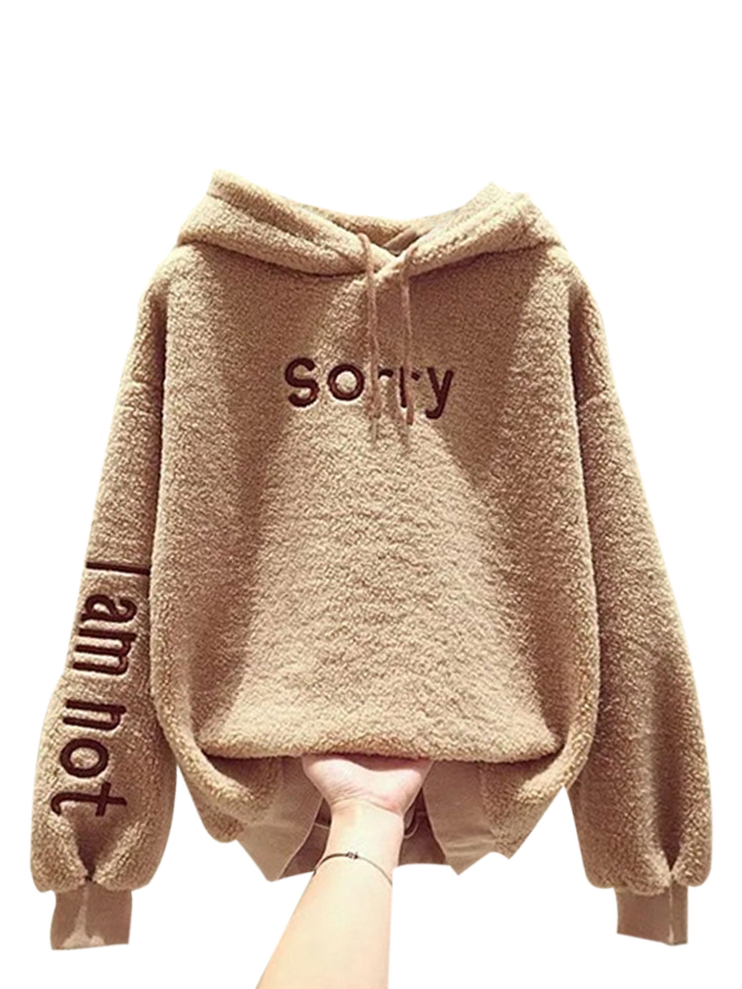 fluffy hoodie walmart
