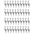thumbnail image 1 of 40X Adjustable Wire Rope Hooks Picture Rail Display Hanging Hooks Hanging System Accessories,40 x Display hook, 1 of 6