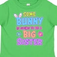 thumbnail image 4 of Inktastic Some Bunny is Going to Be a Big Sister with Bunny Ears and Flowers Girls Toddler T-Shirt, 4 of 5