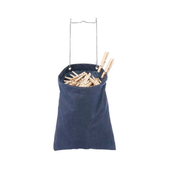 Whitmor 6369-201 6369-201 Blue Polyester Clothes Pin Bag