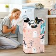 thumbnail image 5 of Yayeee Freestanding Laundry Hamper with Handle Collapsible Large Storage Basket for Clothes, Cute Cartoon Halloween, 5 of 7