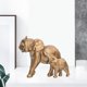 thumbnail image 5 of Estatuilla de de resina, estatua , escultura de hijo, tesanía shui pa escritorio, estantería, decoración, Cobre Izquierda Baoblaze Estatua de escultura de elefante, 5 of 8