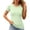 Army Green, variant on gbyLJF Compression Tops for Women Short Sleeve Workout Tees for Women Running Gym Yoga Quick Dry Shirts Women