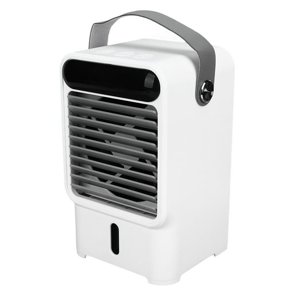 Aire Acondicionado Sin Ventanas, Temporizador De Apagado Material ABS De Ahorro De Energía 6W 2A 5V Ventilador Humidificador Portátil Para El Hogar Para La Oficina Para El