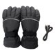 thumbnail image 1 of 1 par de guantes térmicos para motocicleta, mitones a prueba de viento, Usb negro negro Sunnimix Guantes eléctricos calentados, 1 of 6