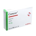 thumbnail image 3 of Concor Bisoprolol 10 mg 30 tabletas, 3 of 4