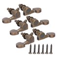 thumbnail image 1 of Guitar Locking Tuners Head Knobs Tuning Pegs 3 Left 3 Right Musical Instrument AccessoriesBronze, 1 of 4
