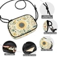 thumbnail image 3 of FORMRS Mini Crossbody Bag for Women Adjustable Rope Shoulder Casual Phone Purse, Floral Birds Pattern, 3 of 7