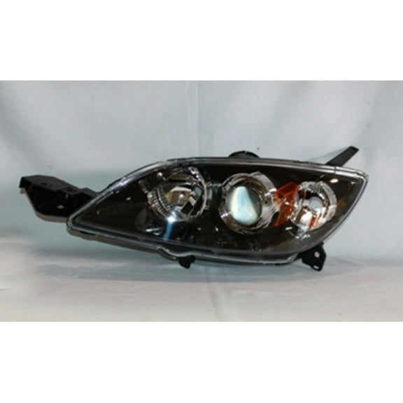 Replacement TYC 20-6698-01-1 Driver Side Headlight For 04-06 Mazda 3 MA2518107 Fits 2009 Mazda 3