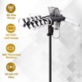 thumbnail image 3 of onn Outdoor TV Antenna with Mounting Pole, 85-mile Range (Reception Varies by Location), Supports HDTV & 4K UHD, 3 of 14