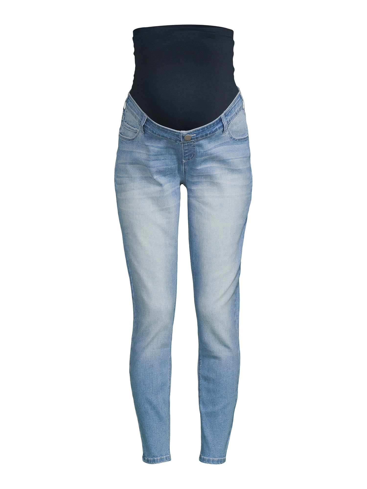Time and Tru Women's Maternity Skinny Jeans, Sizes S-XXL