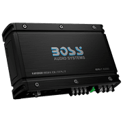 BOSS Audio Systems OX2.600 Onyx Series Car Audio Stereo Amplifier  600 High Output, 2 channel, Class A/B, 2/4 Ohm, Low/High Level Inputs, Low/High Pass Crossover, Bridgeable, Full Range, Subwoofer