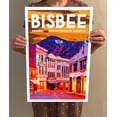 thumbnail image 4 of Bisbee Arizona Travel Poster / Postcard WPA Style Retro, 4 of 4