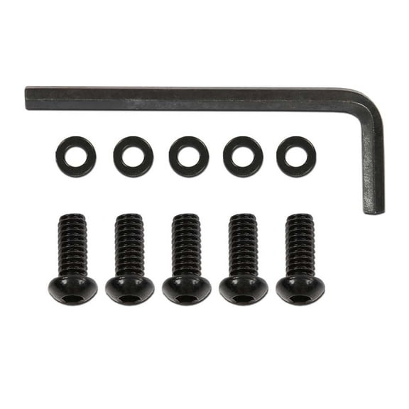 PIT66 Black 10pcs Stainless Allen Screw Bolt kit Fit for 1999-2019 Harley Derby Cover