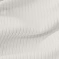 thumbnail image 6 of Girls White Pants Wide Leg Pinstripe Trousers with Flower Ribbed Stretchy Fabric Elastic Waist Casual School Church Uniform for Kids 2T-10,Size 0-1 T, 6 of 8