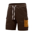 thumbnail image 1 of Xdzjlr Shorts de Course pour Hommes, Poche de Travail d'Été Rétro Confortable Shorts de Course pour Hommes, 1 of 5