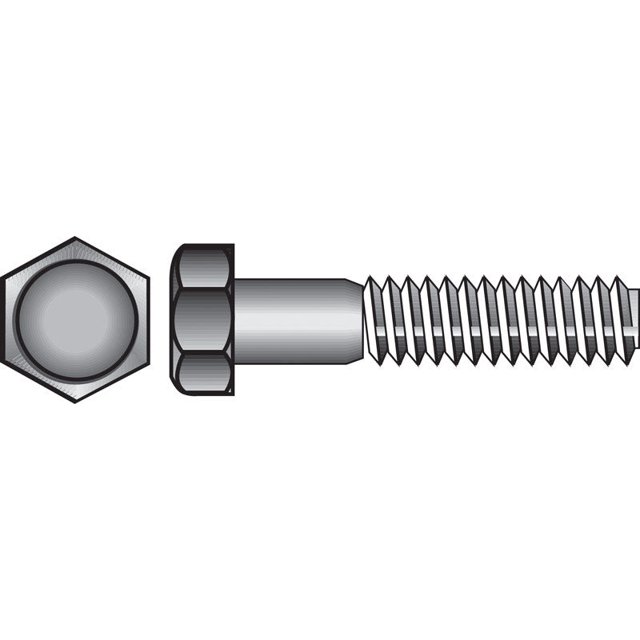 Tornillo con cabeza hexagonal HILLMAN 1/2-13 D, 3,5 L, acero, paquete de 25
