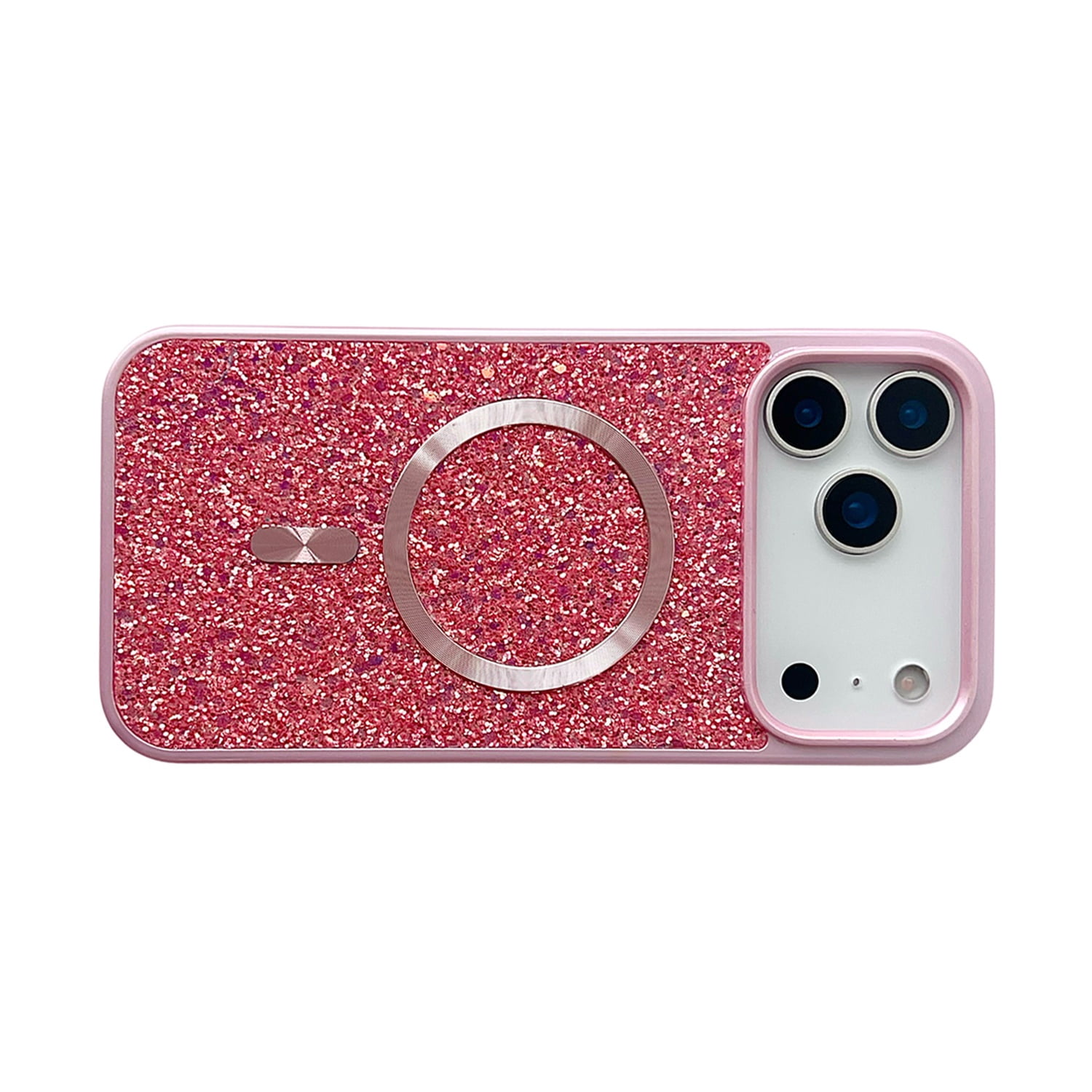 iPhone 17 Pro MagSafe Bling Style Case - Pink