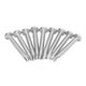 thumbnail image 5 of 50Pcs Self Drilling Screw Round Head 304 Stainless Steel Fasteners for Wood Work M4.2x32, 5 of 5