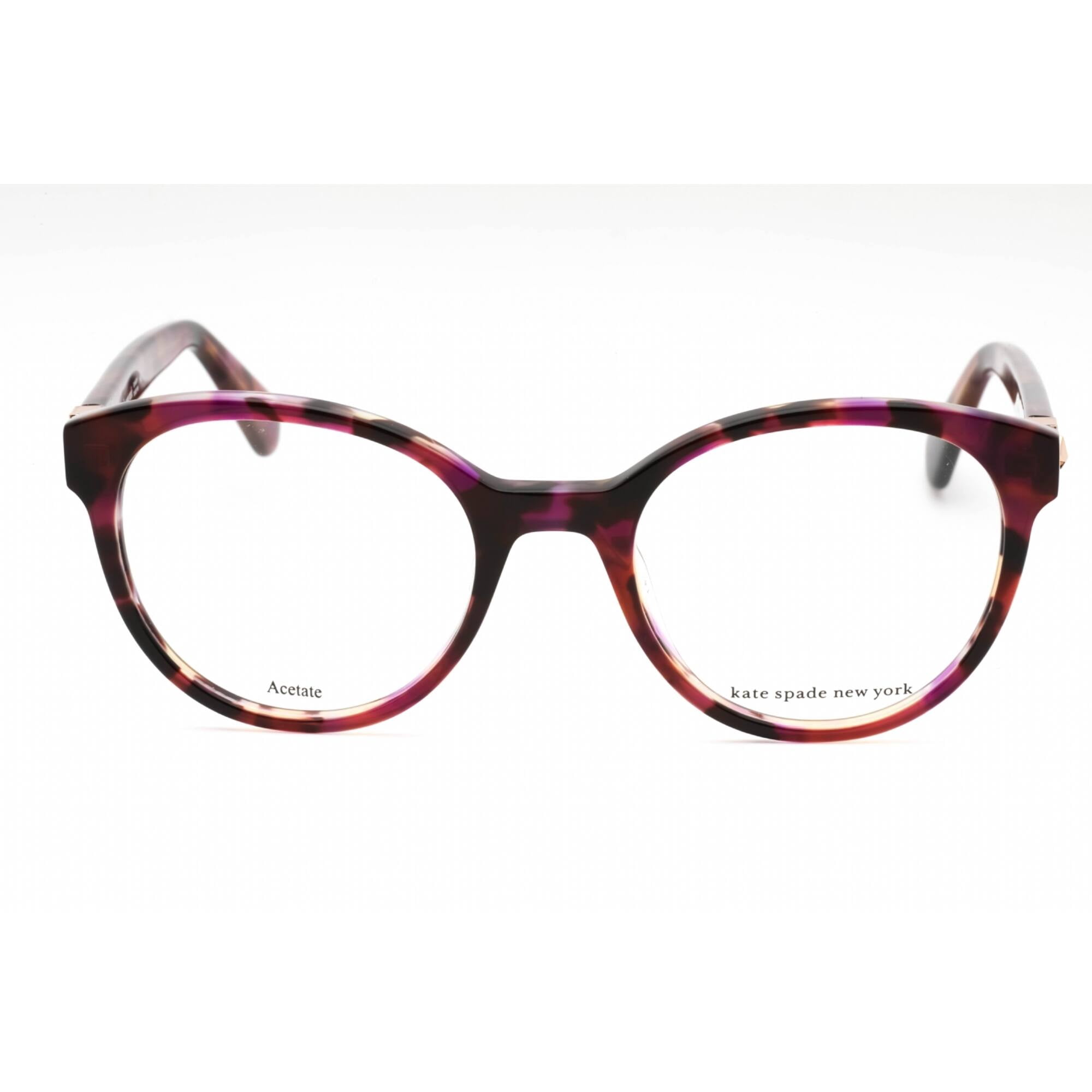 Kate Spade Marcilee HT8 00 Women's Pink Havana Acetate Eyeglasses