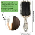 thumbnail image 4 of Lemon Hair Brush Detangler Brush with Nylon Bristle for Thick Curly Thin Long Short Wet or Dry Hair Adds Shine and Makes Hair Health Paddle Hairbrush for Women Men, 4 of 6