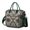 Dark-green-57, variant on Hawaiian Sunset Beach Reusable Lunch Tote – Insulated Waterproof Lunch Box with Tropical Palm Tree Print, Foldable Cooler Bag for Beach, Travel, Work