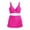 Pinky, variant on Ruced High Waisted Bikini Sets with Ruffle Skirt, Women's Two Piece Swimsuits Beach Pool Swimming Bathing Suit