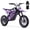Purple, variant on QEASET electric dirt bike, 500W kids dirt bike for Boys Girls Age 8-14, Purple