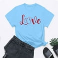 thumbnail image 1 of WILLBEST T-Shirts pour Femmes T-Shirt de Baseball Confortable T-Shirt de Baseball Col Rond Graphique 1155, 1 of 3