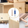 thumbnail image 2 of Heavy Duty Cams Locks Fasteners Set Eccentric Hardware Wheels Completes Furniture Assembly Set with Mixed Size Bolts Dowels, 2 of 9