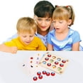 thumbnail image 2 of Wooden Memory Game Chess Focus Training Thinking Ability Children Kids Toys, 2 of 8
