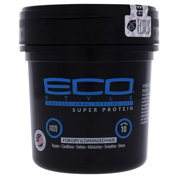 Eco Style Hair Gel Super Protein, 24 Oz