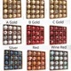 thumbnail image 4 of 2023 Nuevo 16 piezas 6 cm bolas de Navidad coloridas adornos árbol de Navidad fiesta colgante decoración esferas de Navidad regalo de Año Nuevo, 4 of 5