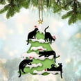 thumbnail image 1 of Home Decor Personalized Christmas Acrylic Flat Pendant Holiday Pendant Decoration, 1 of 3