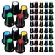 thumbnail image 1 of 150 cubiertas para perillas giratorias de potenciómetro: perilla de mezclador de repuesto de 6 mm para un ajuste suave del volumen, compatible con consolas mezcladoras de audio., 1 of 7