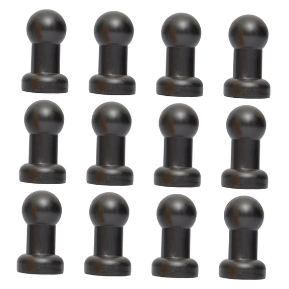 yotijar 12 Pieces Trampoline Enclosure Pole Caps Protective Trampoline Pole End Caps
