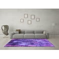 thumbnail image 3 of Ahgly Company Indoor Rectangle Oriental Purple Industrial Area Rugs, 8' x 12', 3 of 4