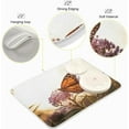 thumbnail image 4 of FREEAMG Absorbent Dishes Drainer/Rack Mat for Countertop Small Size 16 x 18 inch, Microfiber Dish Drying Pads Kitchen Counter Draining Pad Butterfly Flowers Macro, 4 of 7