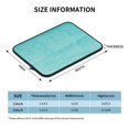 thumbnail image 3 of Pofeuu Blue And Turquoise Print Laptop Carrying Case,13-15-Inch Laptop and Tablet, Sleek Design, Durable and Water-Repellent Fabric, Business Casual or School-15 inch, 3 of 8