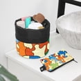 thumbnail image 6 of PhooArto Drawstring Cosmetic Bag, Barrel Shaped Portable Travel Makeup Bags, Puzzle Piece Patterns Large Capacity Waterproof Multifunctional Bucket Toiletry Bag, 6 of 6