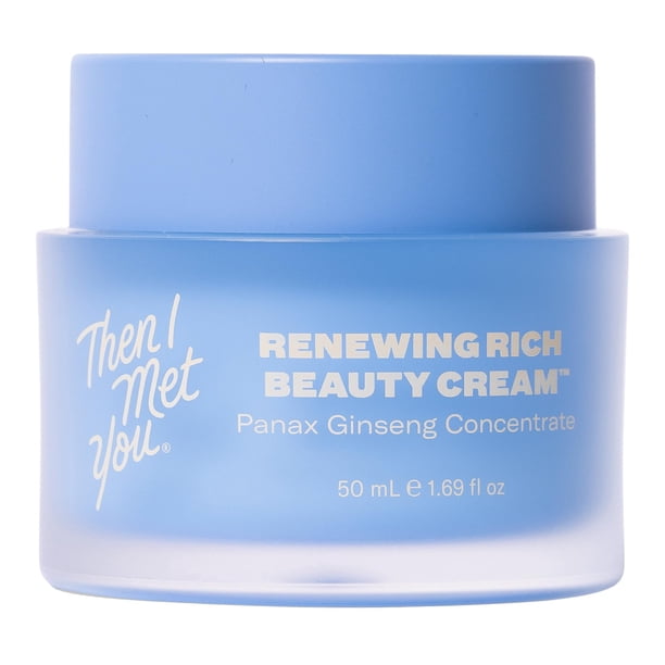 Hidratante facial Then I Met You Crema de belleza rica y renovadora