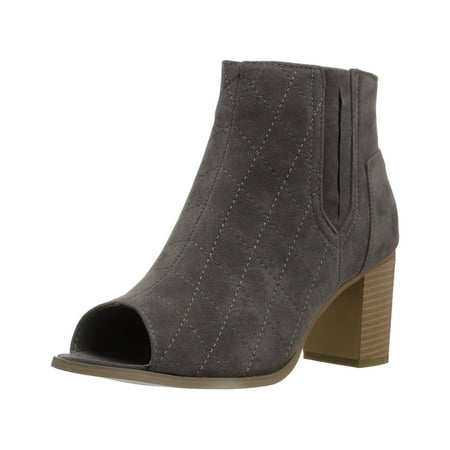 Journee Collection Womens Henley Peep Toe Ankle Fashion Boots Journee Collection Womens Henley Peep Toe Ankle Fashion Boots