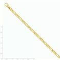thumbnail image 2 of 14K Yellow Gold 5.8mm Polished Fancy Link Bracelet, 2 of 5
