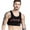 Black, variant on NGTEVOOS Men's Chest Vest Basketball Dumbbell Training Sports Vest Chest Vest Men's Vest